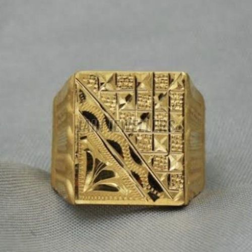 Handmade Gold Ring for Men