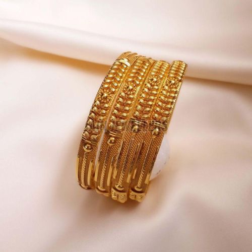 Heavy Bridal Gold Bangles Set