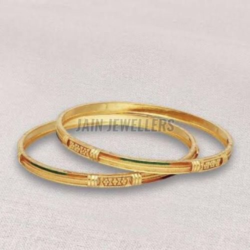 Ladies Fancy Gold Bangle