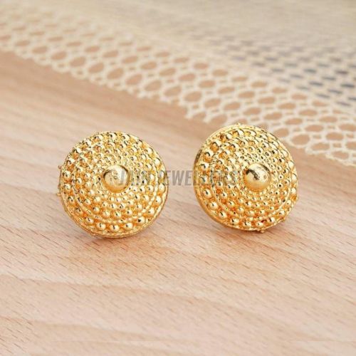 Ladies Modern Gold Earrings