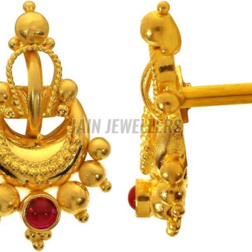 Ladies Pure Gold Earrings