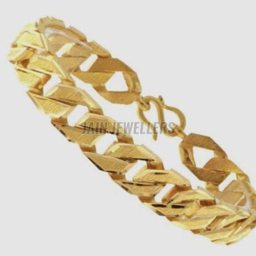 Mens 18K Gold Bracelet
