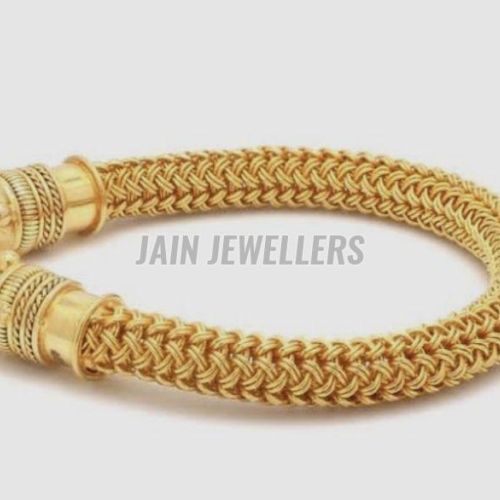 Mens Designer Gold Bracelet