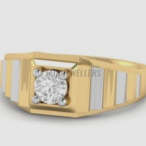 Mens Real Diamond Ring