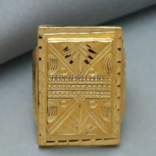 Mens Premium Heavy Gold  Ring