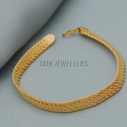 Mens Real Gold Bracelet