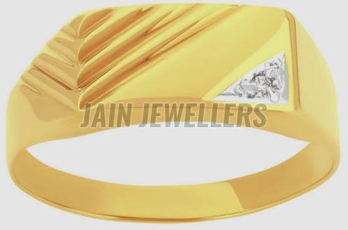 Mens Yellow Gold Ring