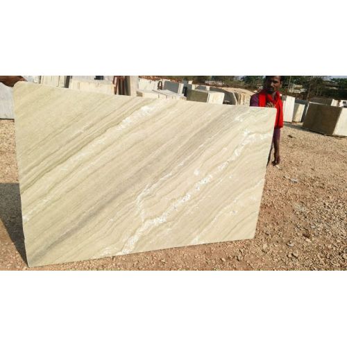 Rough Rubbing Green Katni Marble Slabs