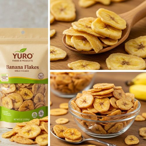 Dehydrated Banana Flakes