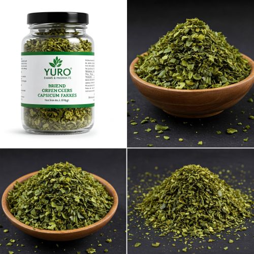 Dehydrated Green Capsicum