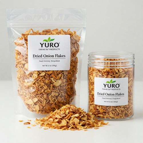 Dehydrated White Onion Flakes
