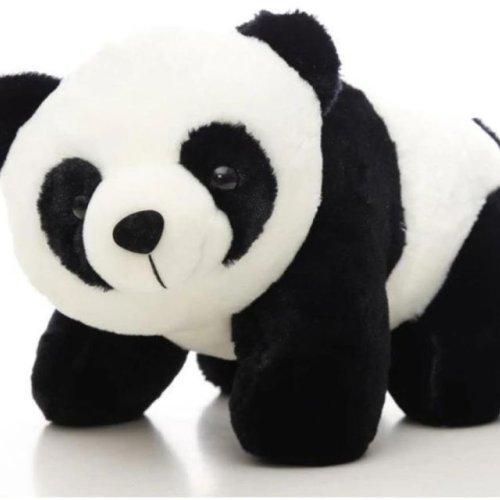 Black,white Panda Stuffed Soft Plush Toy (Size: 35cm)