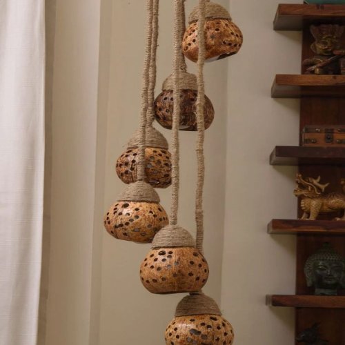 Coconut Shell Wall Hangings