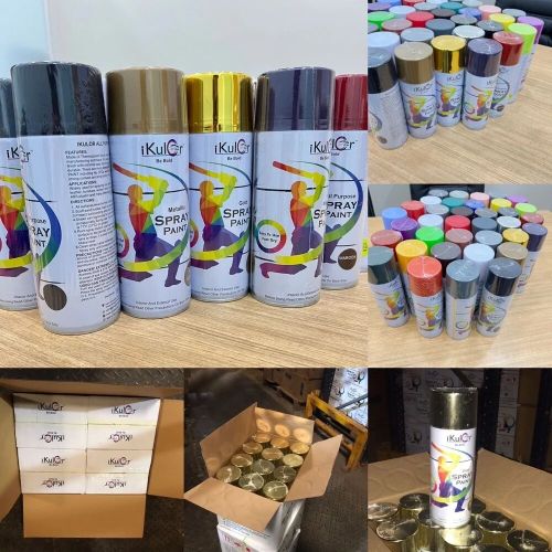 Ikulor Metallic Spray Paints