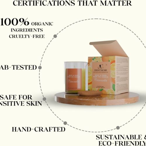 Citronella Melt &AMP; Pour Body Oil Candle