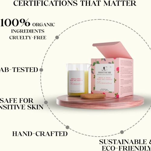 Romanticae Melt &AMP; Pour Body Oil Candle