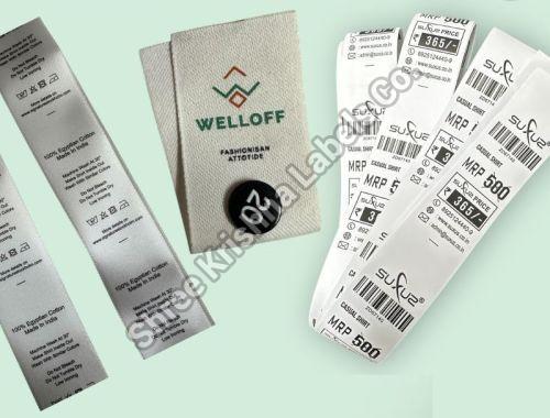 Printed Garment Tag