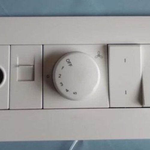 Anchor Roma 6 Module Tresa Plate (White)