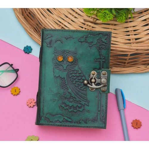 Unique and Attractive Handmade Genuine Leather Diary