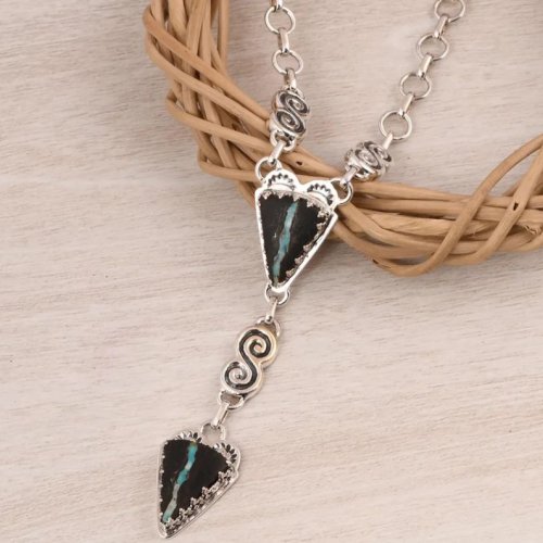 Ladies Stylish Look 92.5 Silver Chain Necklace