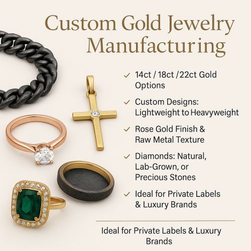 Gold Jewelry Manufacturing Service