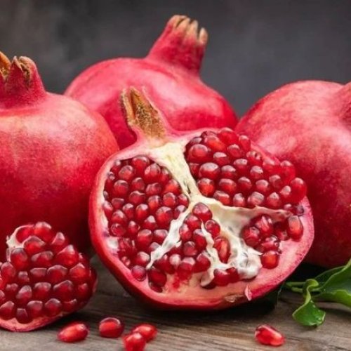 Fresh Red Pomegranate