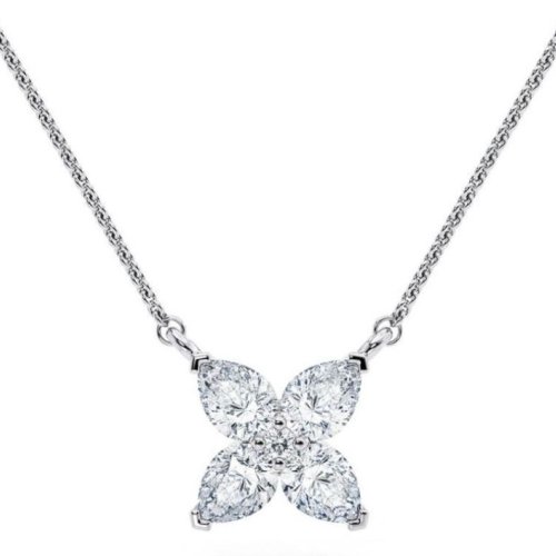 Designer Pear Diamond Pendant