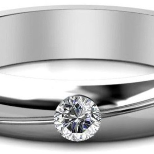 Mens Round Classy Diamond Ring