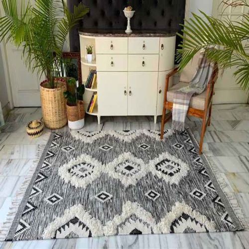 A62 Flat Weave Wool Durries