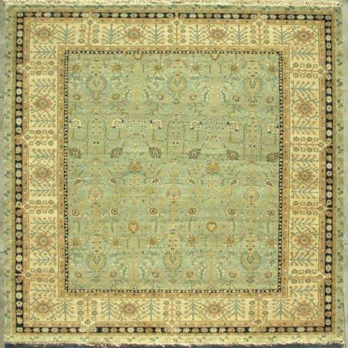 B4 Persian Knot Wool Rug
