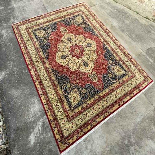 A 21 Hand Knotted  Wool Rug