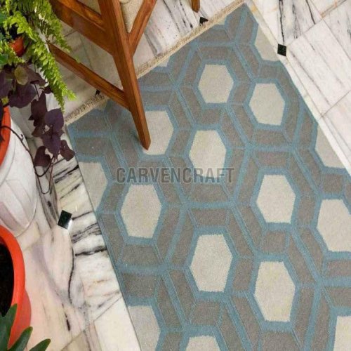 A 26 Flat Weave Wool Durries