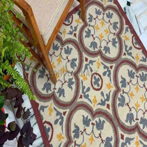 A 30  Flat Weave Wool Durries