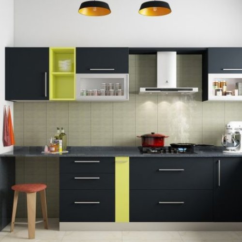 Modern Wooden Modular Kitchen