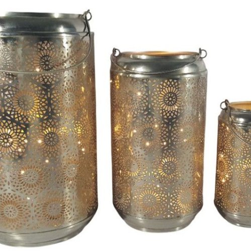 13 Inch Iron Decorating Hanging Lanterns