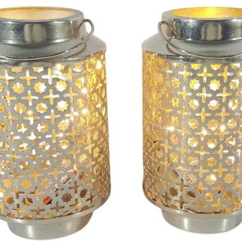14 Inch Iron Hanging Lanterns