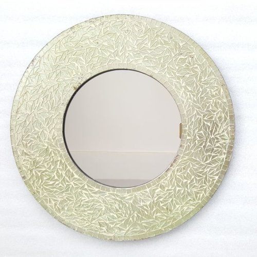 18 Inch Round MDF Glass Mosaic Wall Mirrors