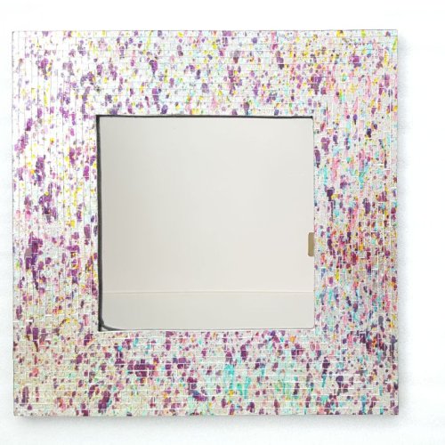 18x18 Inch MDF Glass Mosaic Wall Mirrors