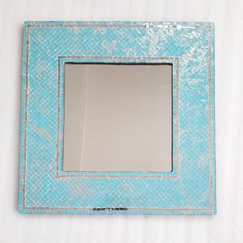 24x24 Inch Square MDF Glass Mosaic Wall Mirrors