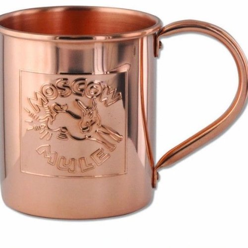 13.5 OZ Straight Copper Mug