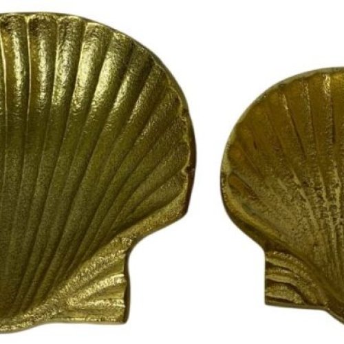 Aluminum Golden Home Decor Shell