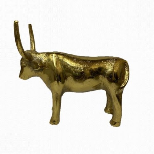 Miniature Bull Aluminum Animal Statues