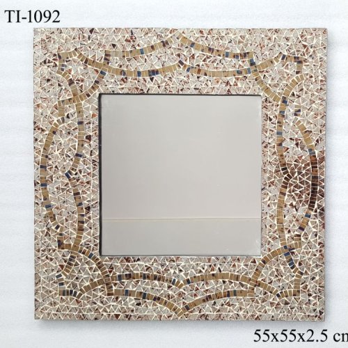 Square MDF Glass Mosaic Wall Decorative Mirrors
