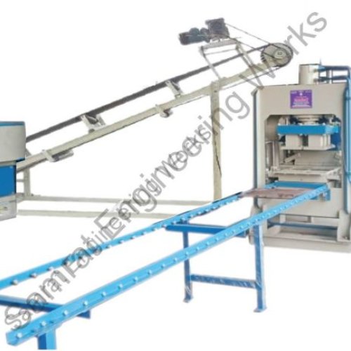 Semi  Automatic Bricks Machine