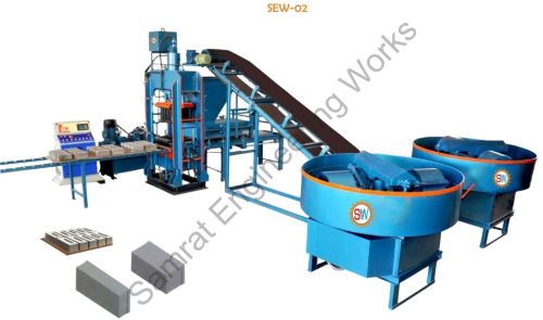 SEW-02 Fully Automatic Fly Ash Brick Making Machine