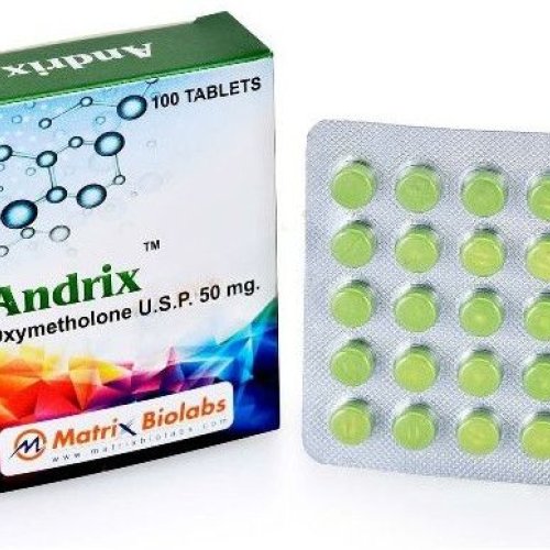 Andrix: Oxymetholone U.s.p 50mg Tablet