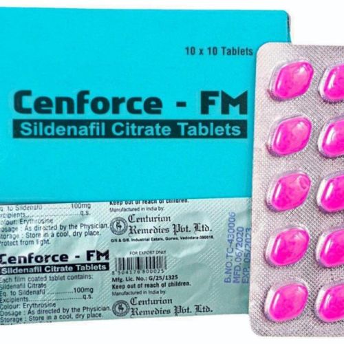 Cenforce FM Sildenafil Citrate 100mg Tablets