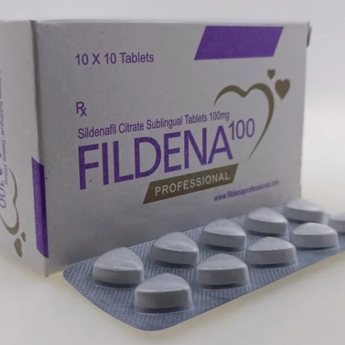 Fildena 100mgSildenafil Citrate Sublingual Tablets