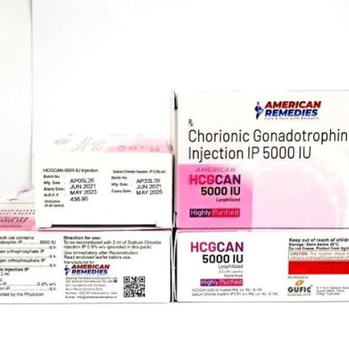 Hcgcan 5000IU Chorionic Gonadotropin Injection