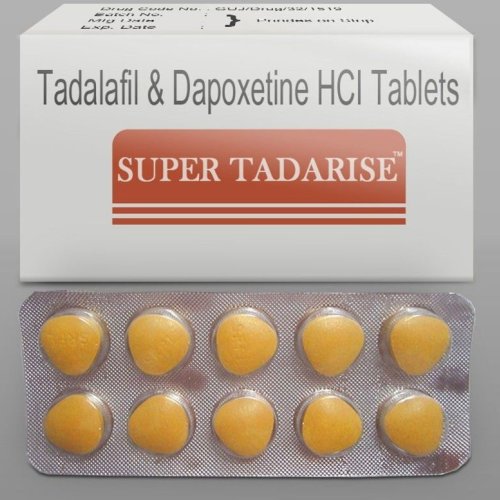 Super Tadarise Tadalafil Dapoxitine Tablets